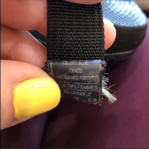 Chaco ZX2 Blue & Green Performance Sandals - Picture 8 of 8